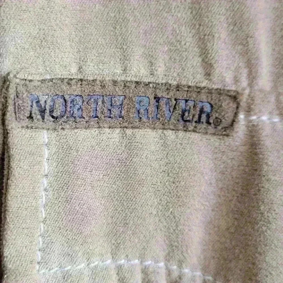 COPY - North River Outfitter Shirt with Long Sleeve XXL Brown/Camel Western Poc… - Picture 8 of 14